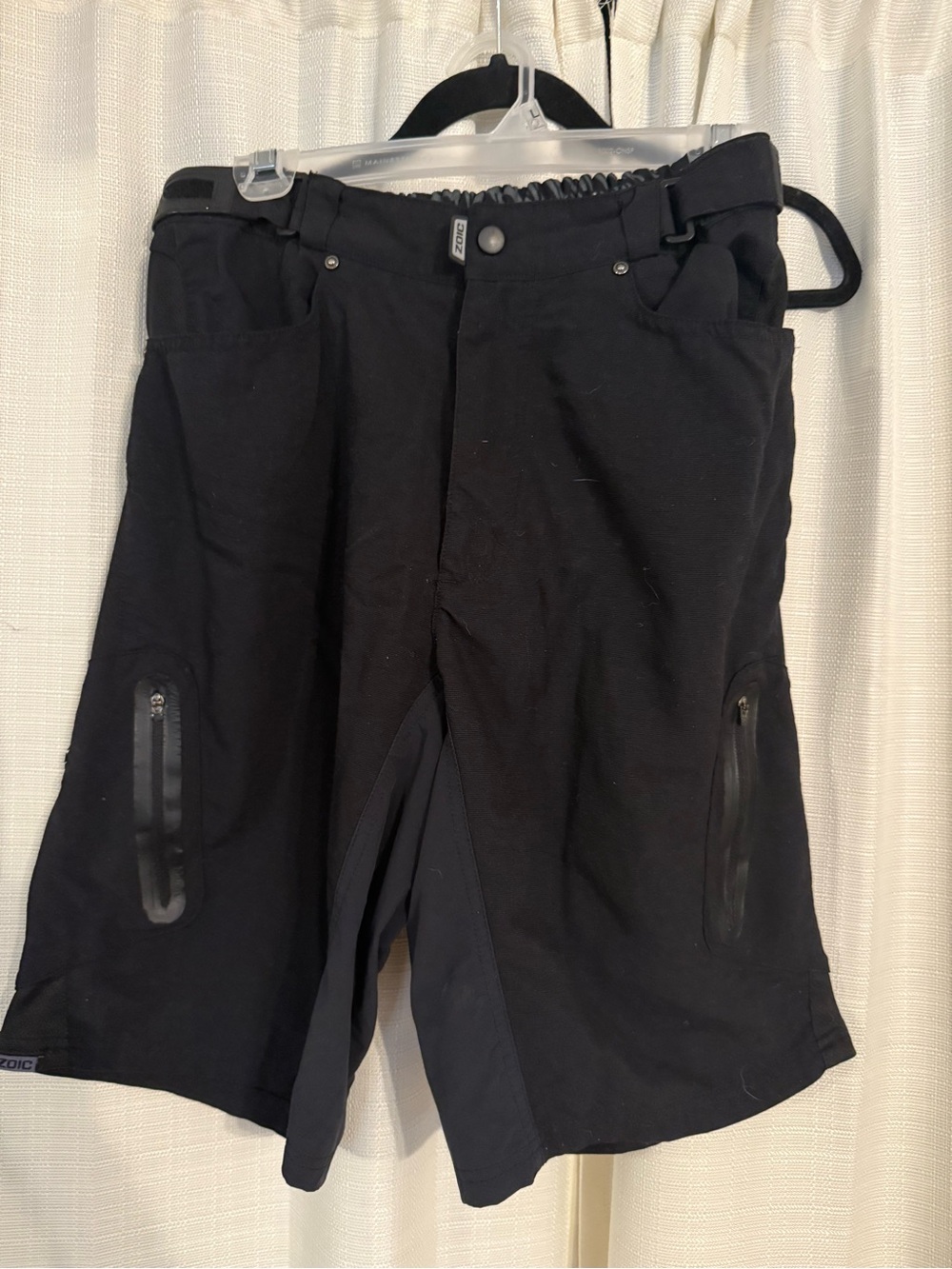Men's Black Outdoor Performance Shorts